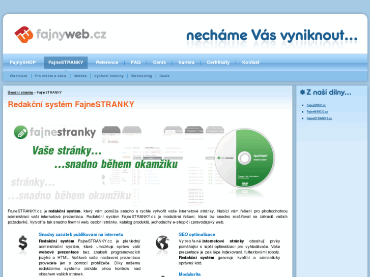 www.fajne-stranky.cz