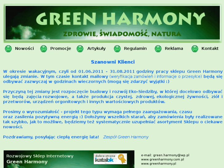 www.greenharmony.com.pl