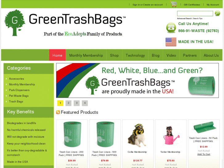 www.greentrashbags.com