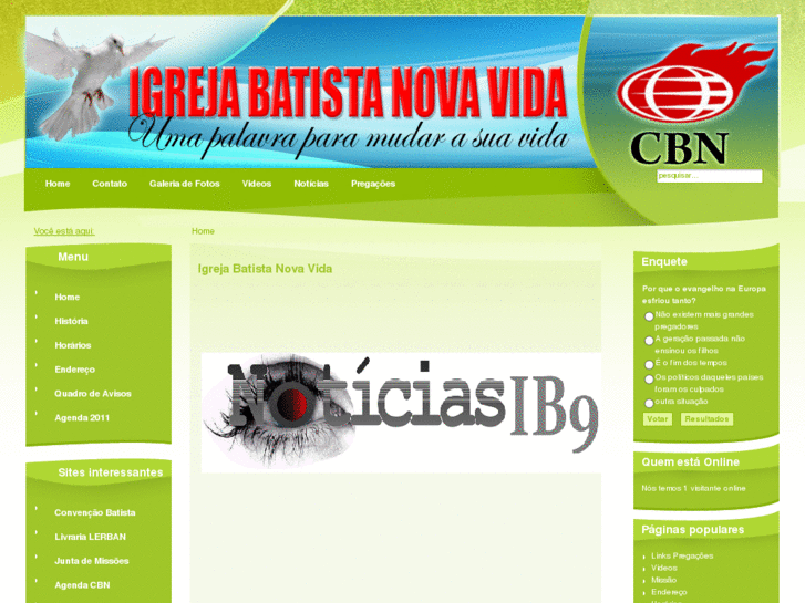 www.igrejabatistanovavida.net