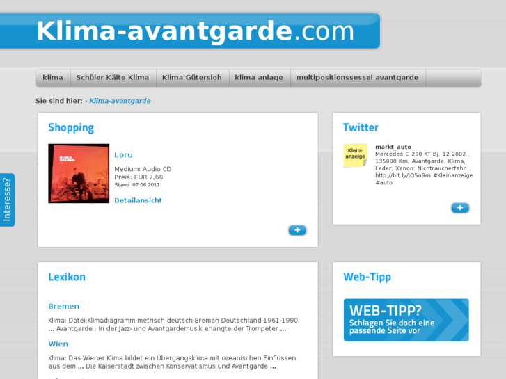 www.klima-avantgarde.com