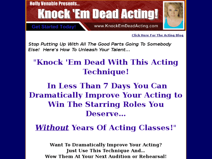 www.knockemdeadacting.com