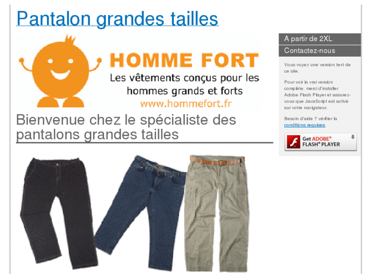 www.pantalon-grande-taille.com