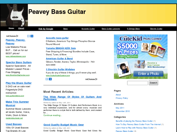 www.peaveybassguitar.net