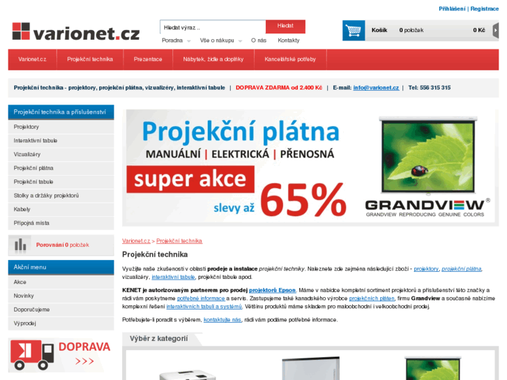 www.projektory-platna.cz