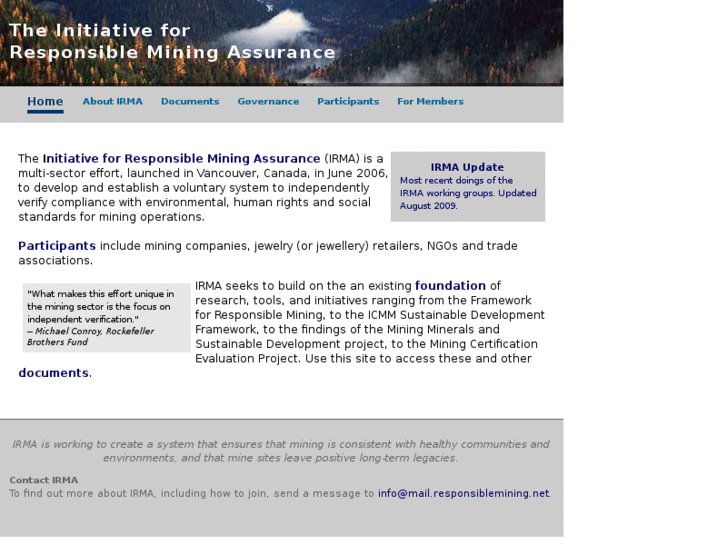 www.responsiblemining.net