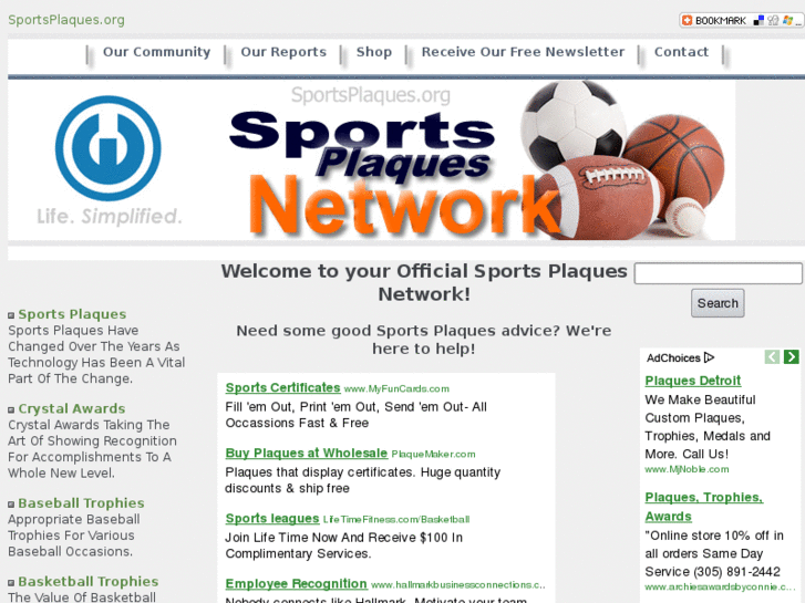 www.sportsplaques.org