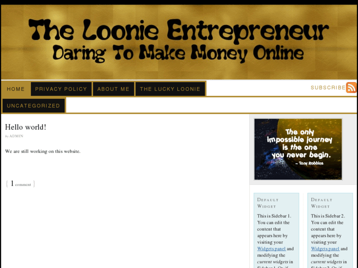 www.theloonieentrepreneur.com