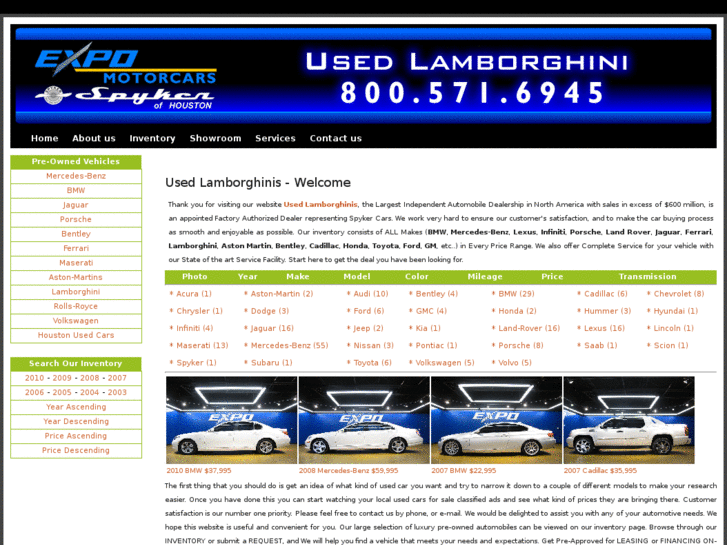 www.usedlamborghinis.us