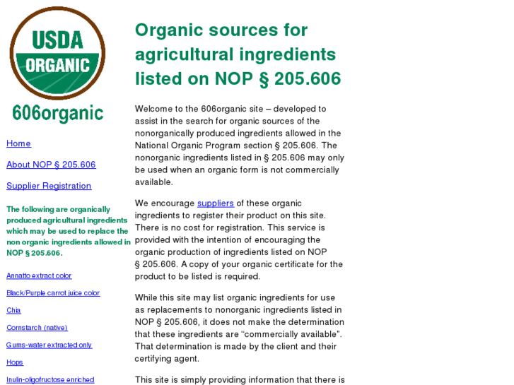 www.606organic.com