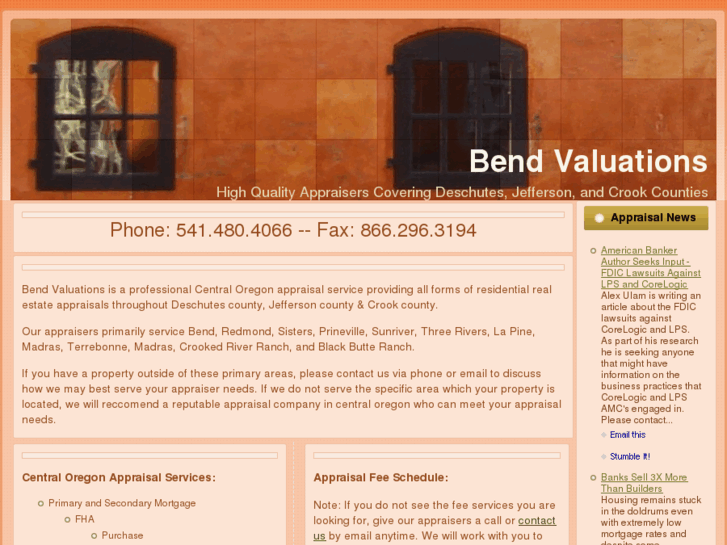 www.bendvaluations.com