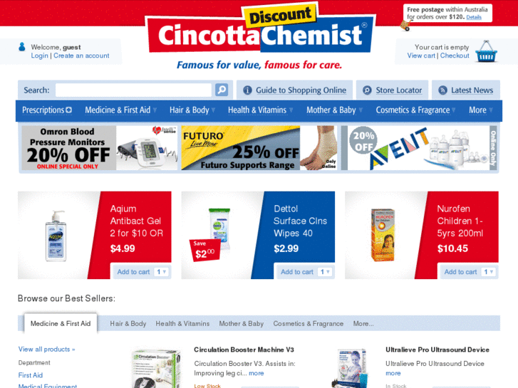 www.cincottadiscountchemist.com