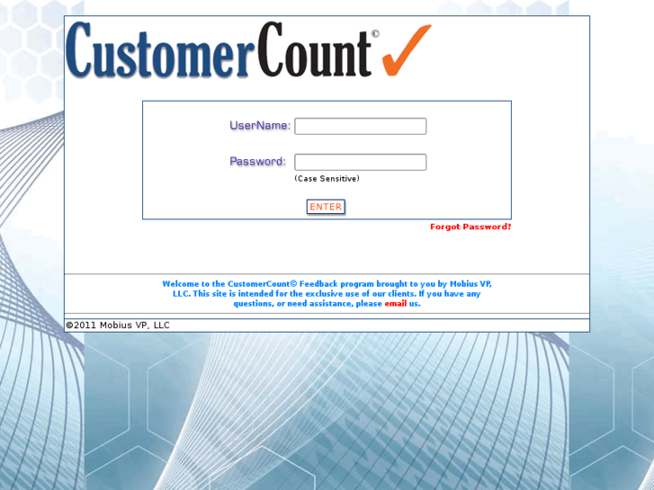 www.customercountadmin.com