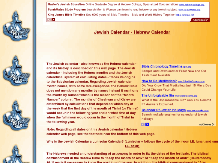 www.jewish-calendar.net