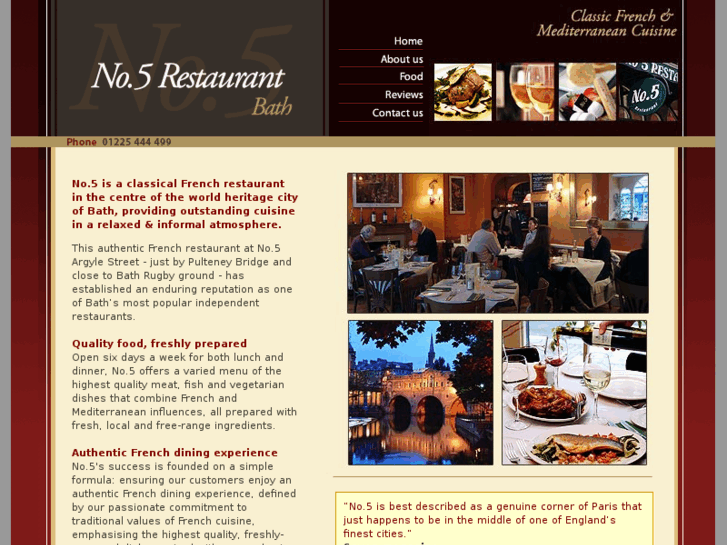 www.no5restaurant.co.uk