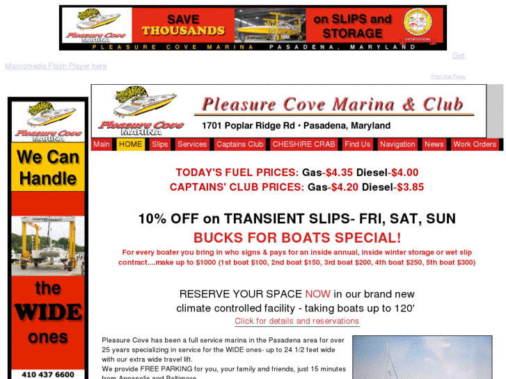 www.pleasurecovemarina.com