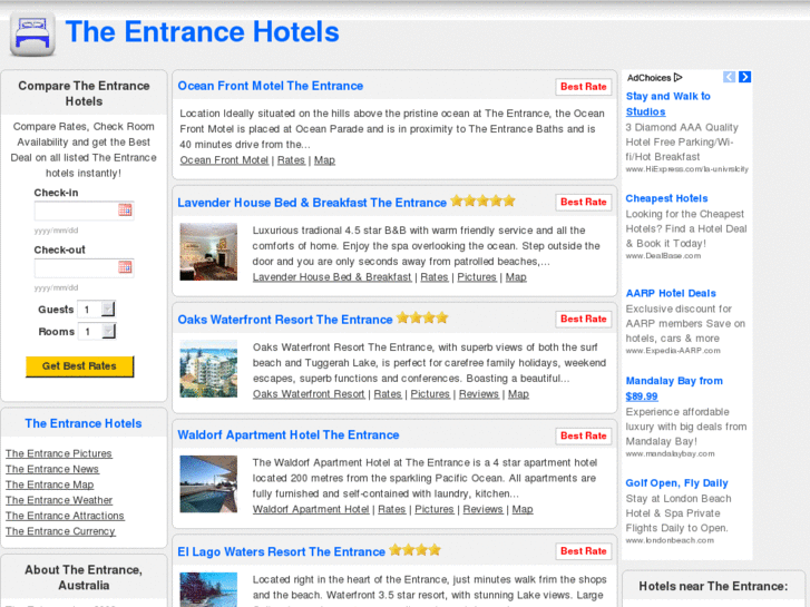 www.theentrancehotels.com