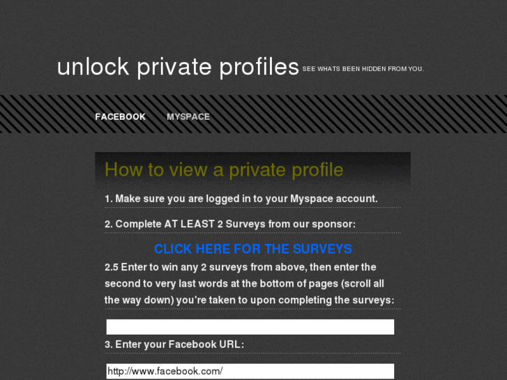 www.unlockprivateprofiles.net