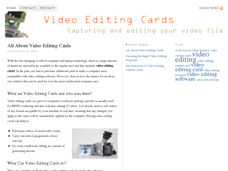 www.videoeditingcards.com