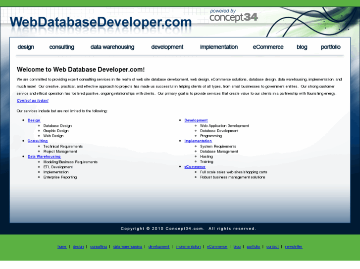 www.webdatabasedeveloper.com