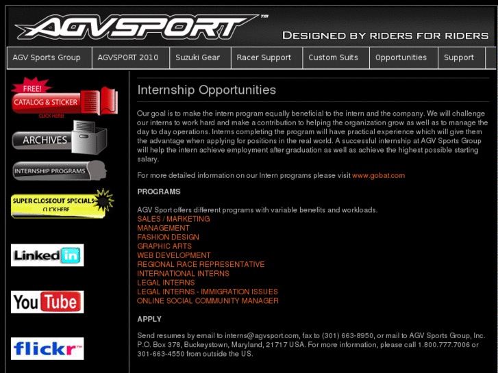 www.agv-sport-interns.com