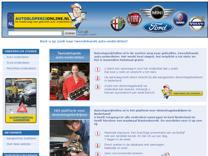 www.autosloperijonline.nl