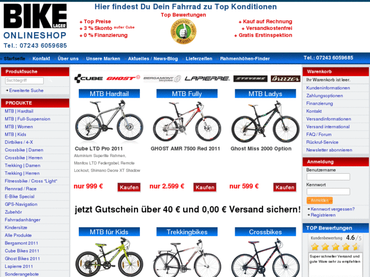 www.bikelager-shop.de