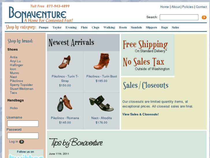 www.bonaventureshoe.com