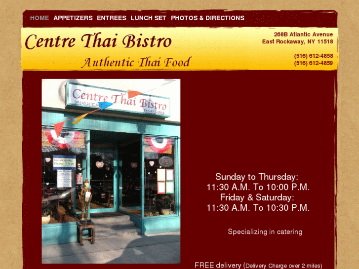 www.centrethaibistro.com