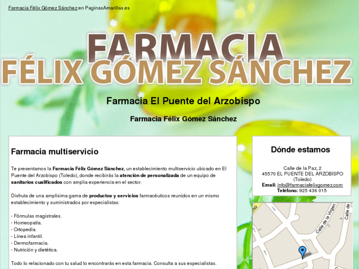 www.farmaciafelixgomez.com