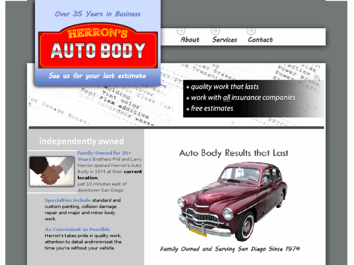 www.herronsautobody.com