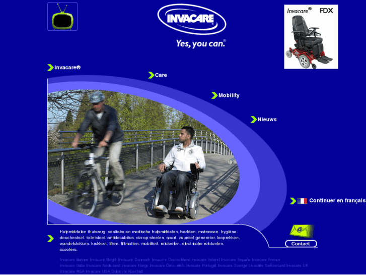 www.invacare.be