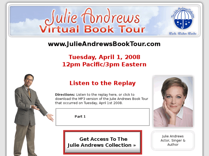 www.julieandrewsbooktour.com