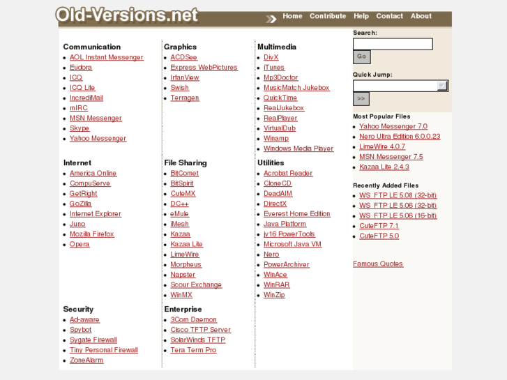 www.old-versions.net
