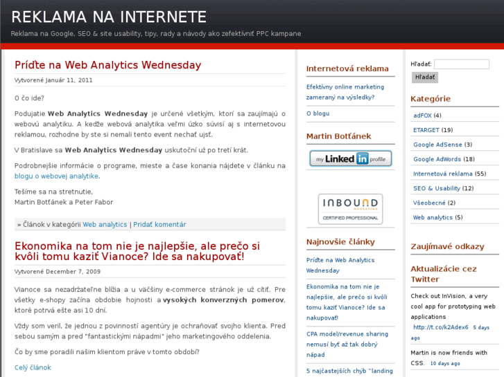 www.reklamanainternete.sk