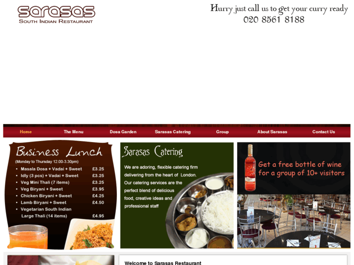 www.sarasasrestaurant.com