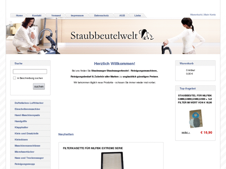 www.staubbeutelwelt.de