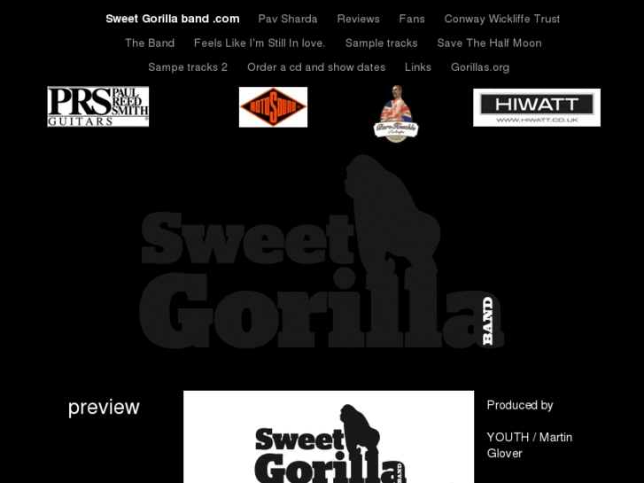 www.sweetgorillaband.com