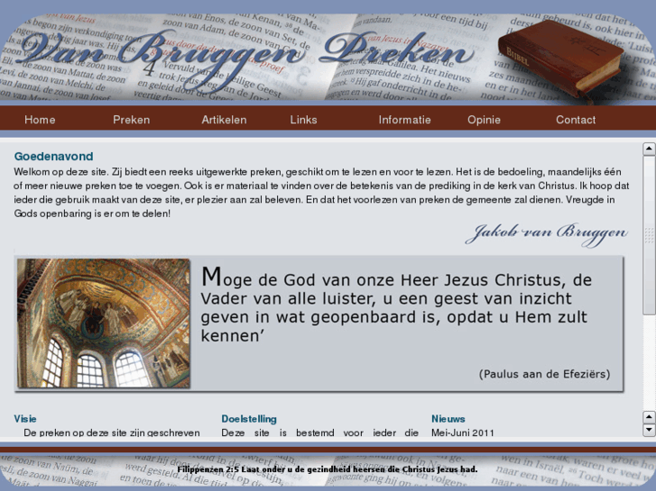 www.vanbruggenpreken.nl