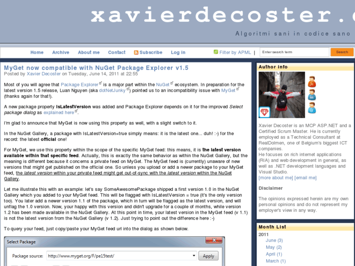 www.xavierdecoster.com