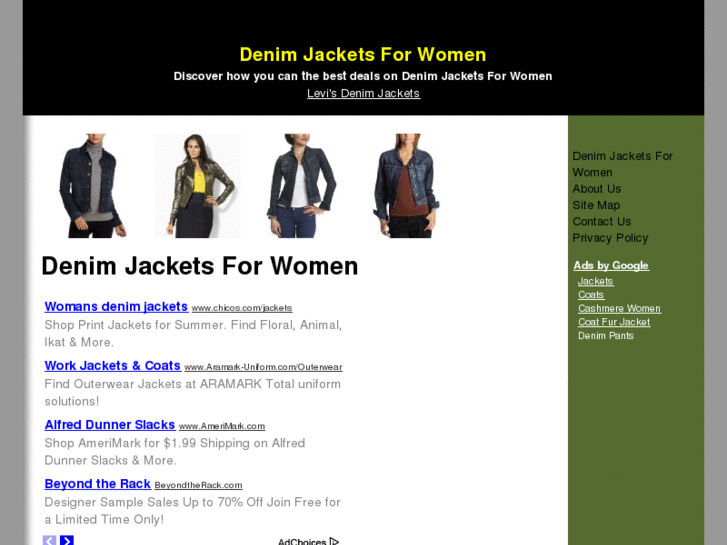 www.denimjacketsforwomen.com