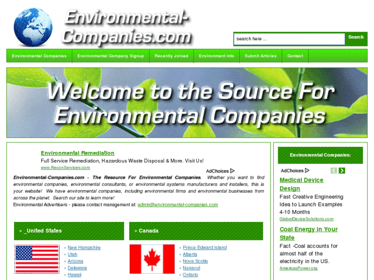 www.environmental-companies.com