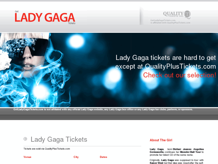 www.getladygagatickets.com