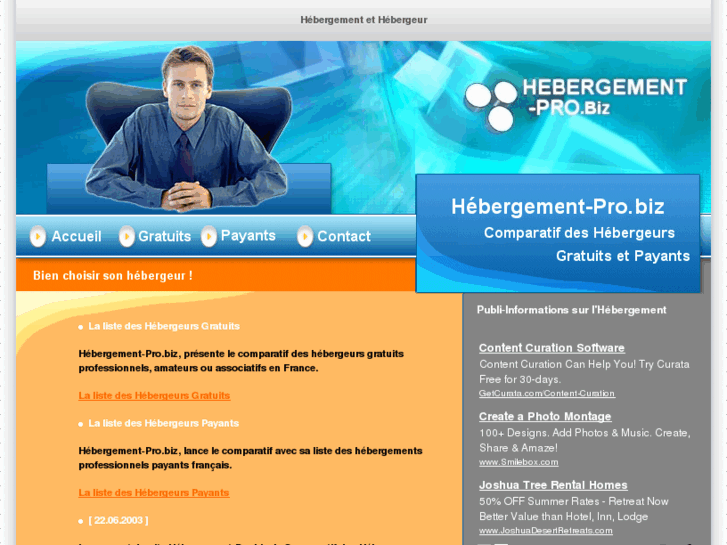 www.hebergement-pro.biz