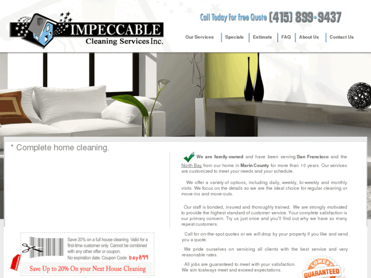 www.impeccablecleaningservice.com