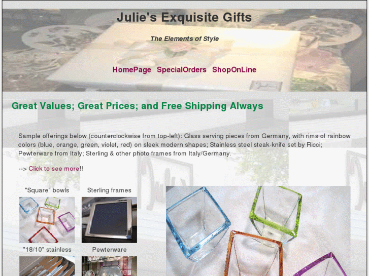 www.juliesgifts.com