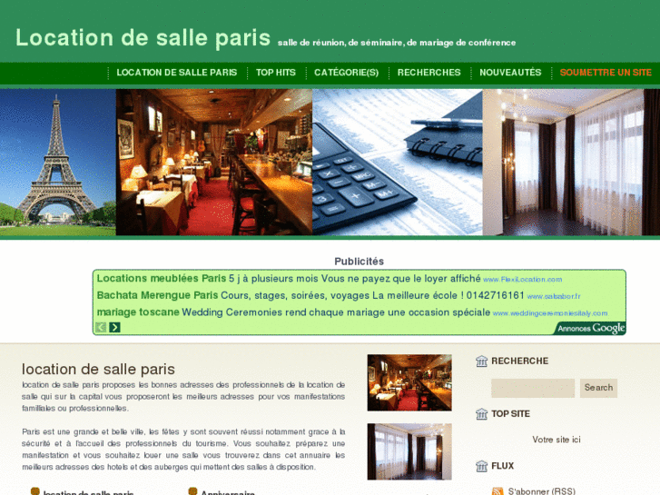 www.locationdesalleparis.net