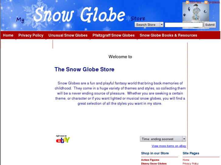 www.mysnowglobestore.com