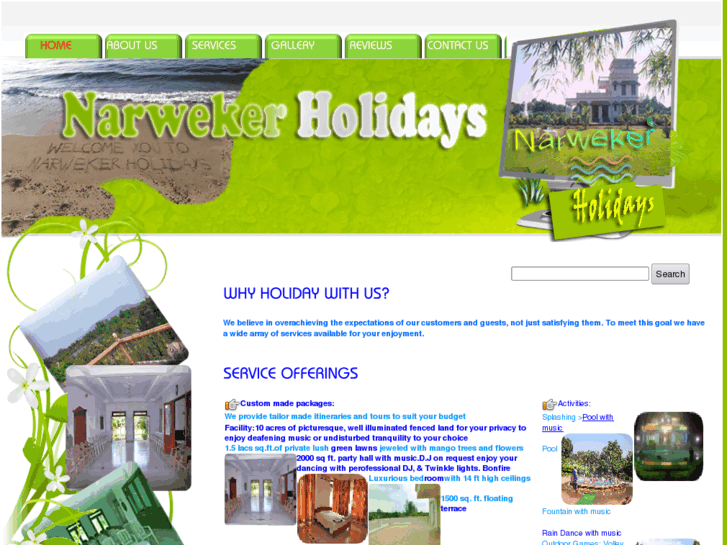 www.narwekerholidays.com