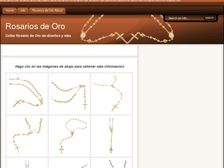 www.rosarios-de-oro.com